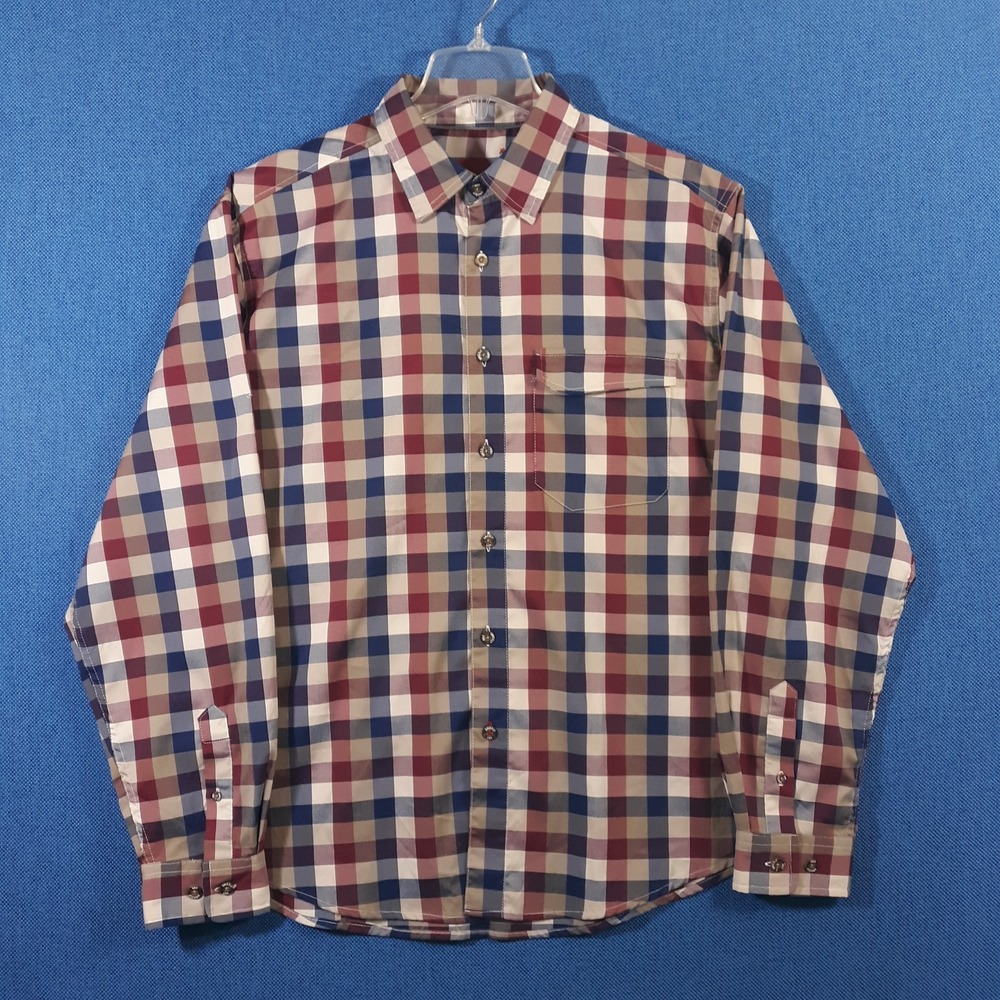 Dakota Grizzly Shirt Mens Large Outdoor Hiking Camping Nature Button Up
